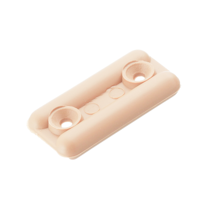 Подпятник пластик. №15 Ясень шимо светлый (1000/10000 шт)